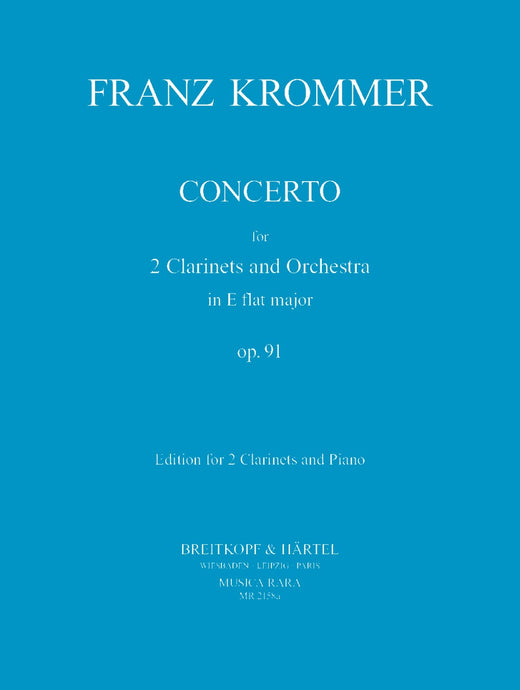KROMMER - Concerto in Eb Op. 91
