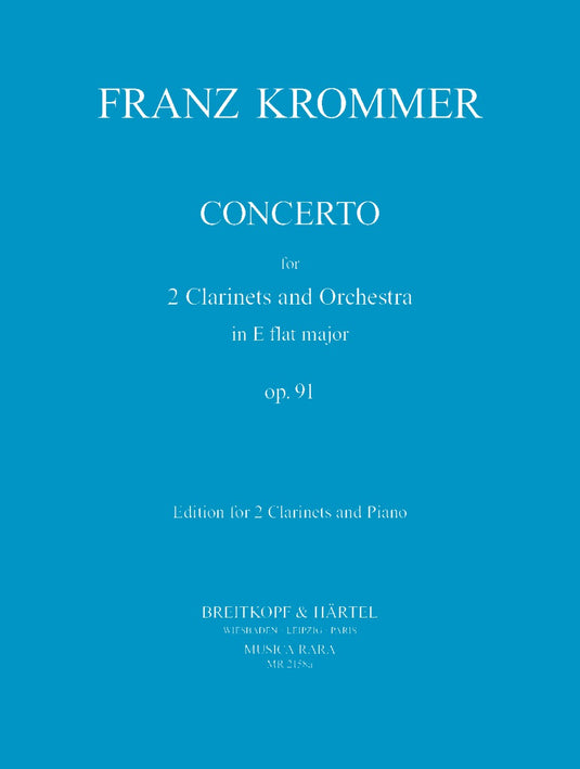 KROMMER - Concerto in Eb Op. 91