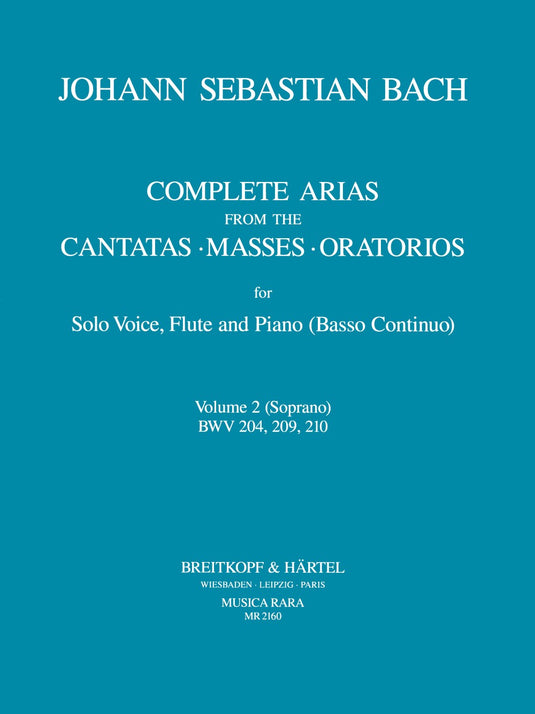 BACH - Complete Arias