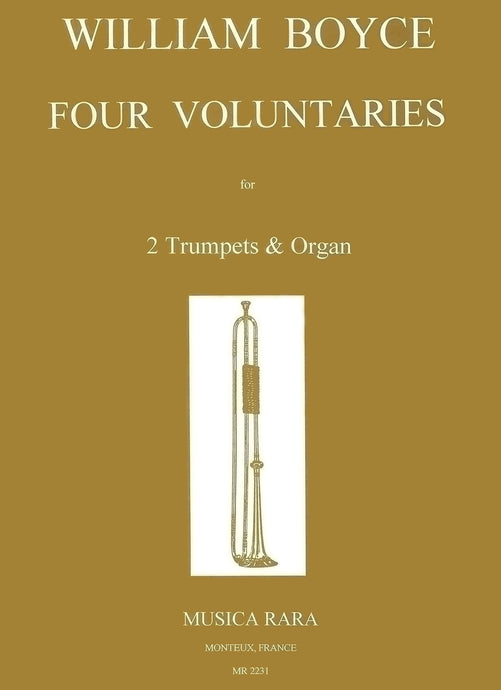BOYCE - 4 Voluntaries