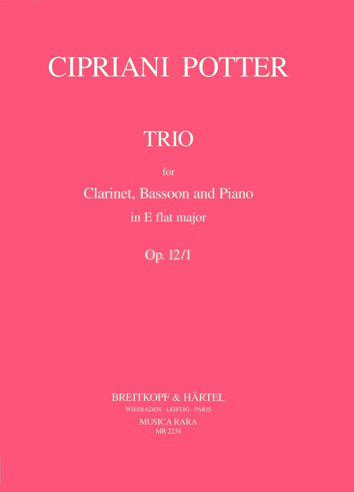 POTTER - Trio in Eb major Op. 12 No. 1