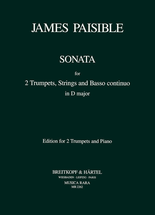PAISIBLE - Sonata in D major