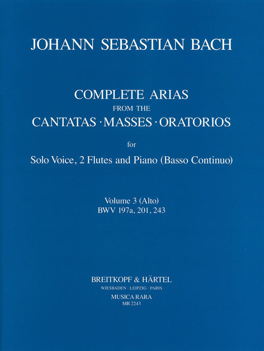 BACH - Complete Arias