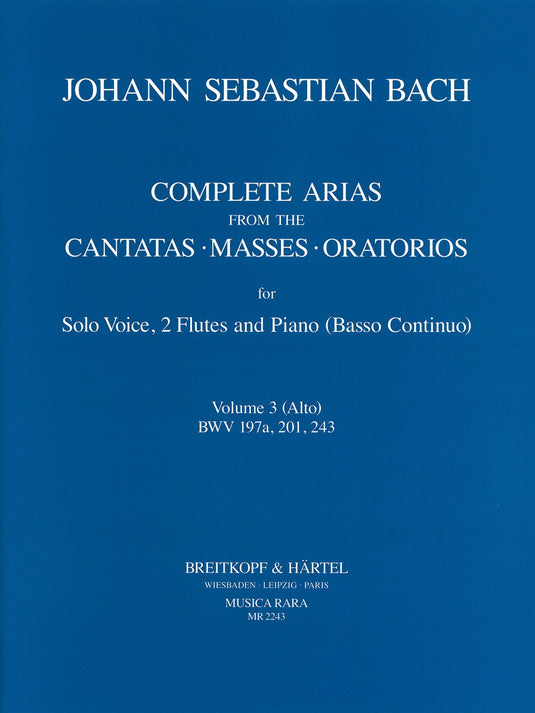BACH - Complete Arias