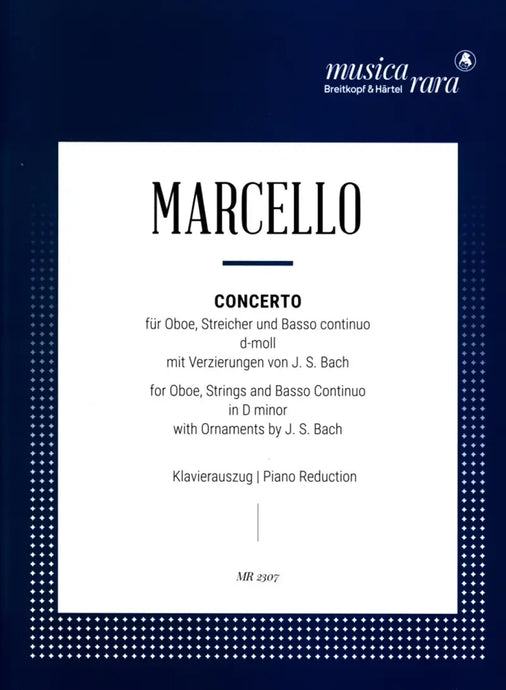 MARCELLO - Concerto  for Oboe Strings and Basso Continuo in D minor