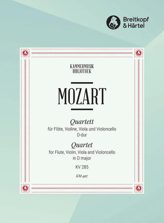 MOZART - Quartet in D major K. 285
