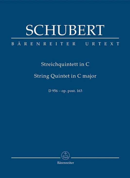 SCHUBERT - String Quintet C major op. post.163 D 956