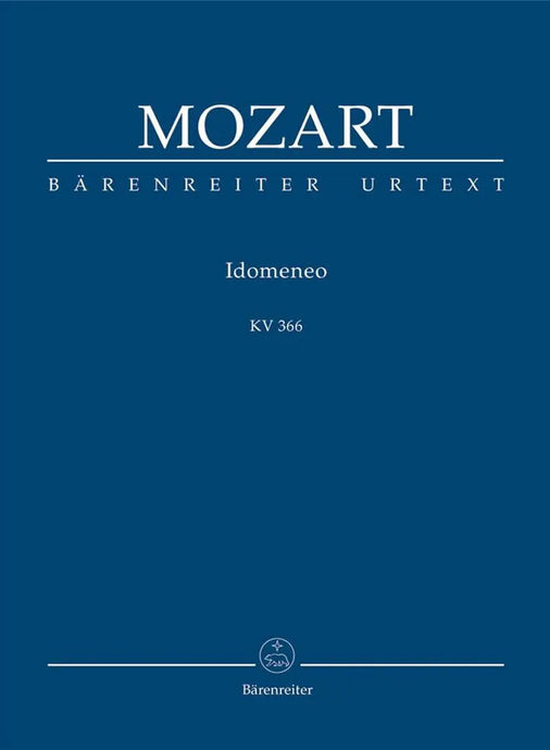 MOZART - Idomeneo KV 366 (Study Score)