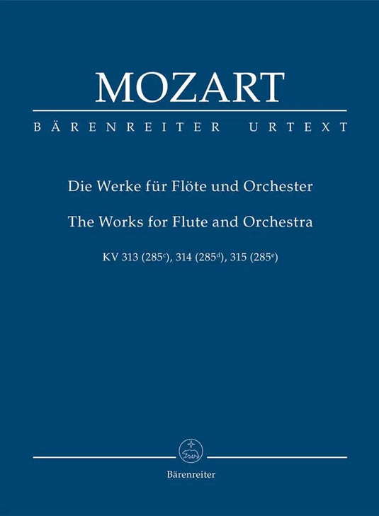 MOZART - The Works for Flute and Orchestra KV 313-314-315