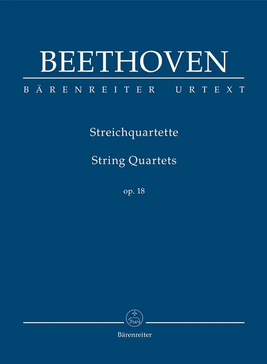 BEETHOVEN - String Quartets, Op.18 Nos. 1 - 6