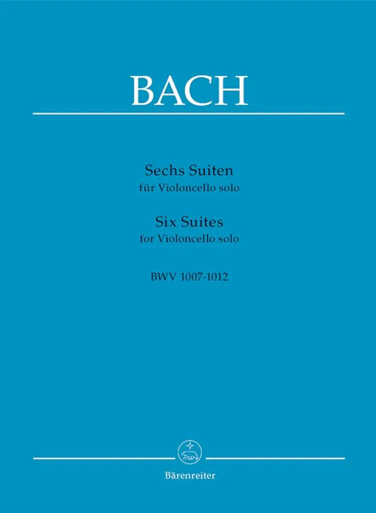 BACH - Six Suites For Cello Solo BWV 1007-1012