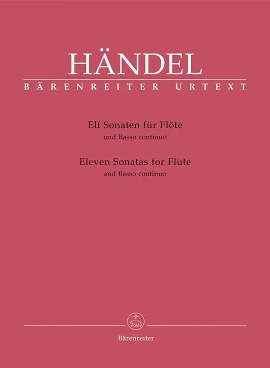 HANDEL - Eleven Sonatas For Flute And Basso Continuo