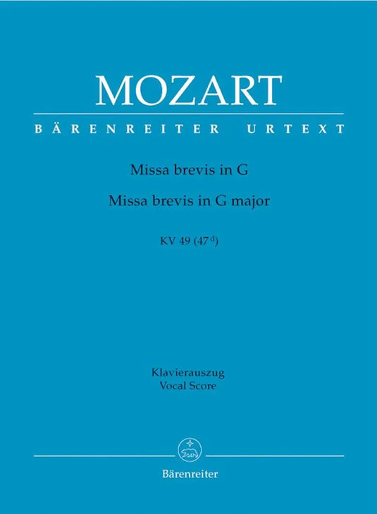 MOZART - Missa Brevis In G Major K.49
