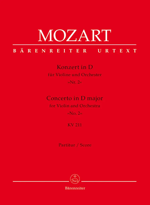 MOZART - Violin Concerto No.2 In D K.211