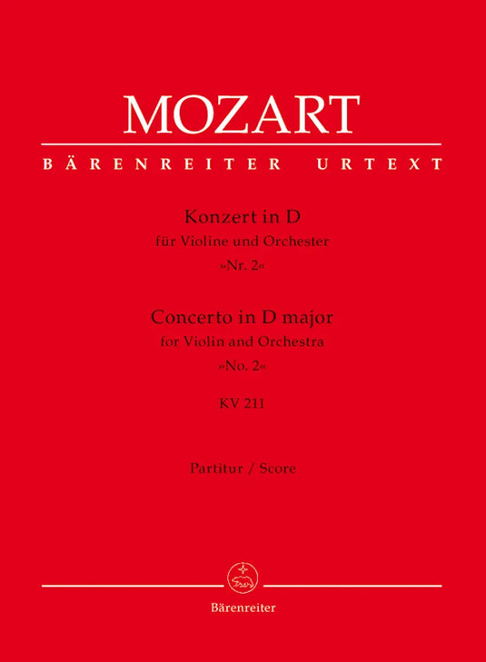 MOZART - Violin Concerto No.2 In D K.211