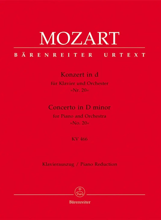 MOZART - Concerto for Piano and Orchestra no. 20 in D minor K. 466