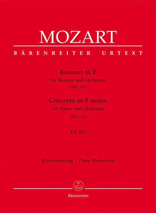 MOZART - Konzert IN F Nr. 11 KV 413