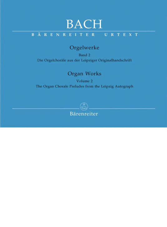 BACH - Organ Works Volume 2