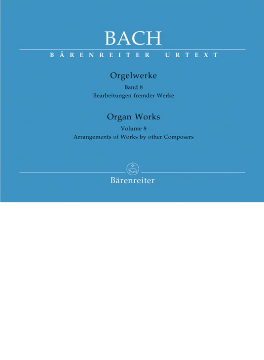 BACH - Orgelwerke 8