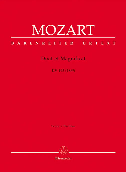 MOZART - Dixit et Magnificat