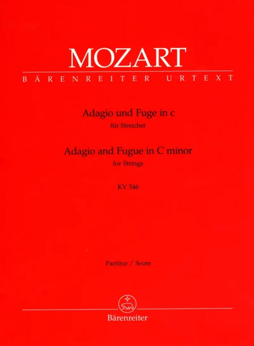MOZART - Adagio und Fuge für Streicher c-Moll KV 546