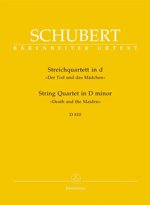 SCHUBERT - Streichquartett d-Moll D 810 