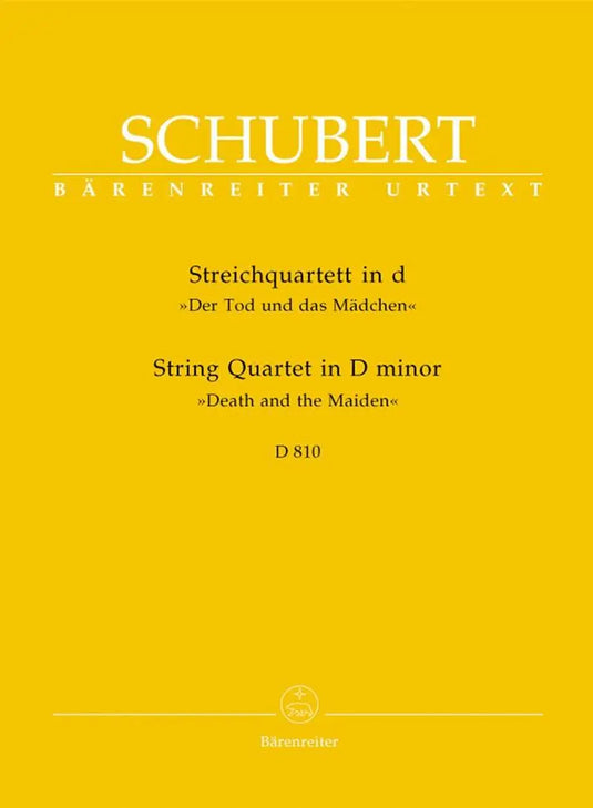 SCHUBERT - Streichquartett d-Moll D 810 