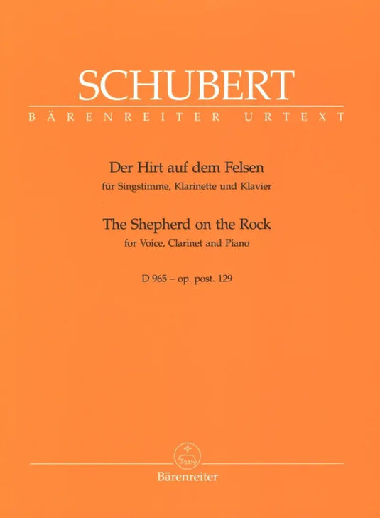 SCHUBERT - The Shepherd on the Rock op. post.129 D 965