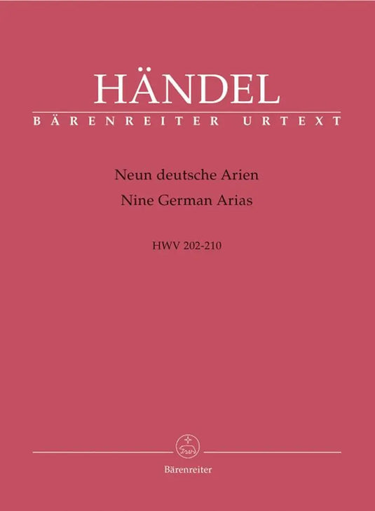 HANDEL - Nine German Arias