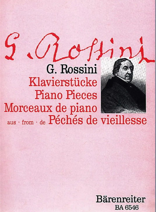 ROSSINI - Piano Pieces from Peches de vieillesse