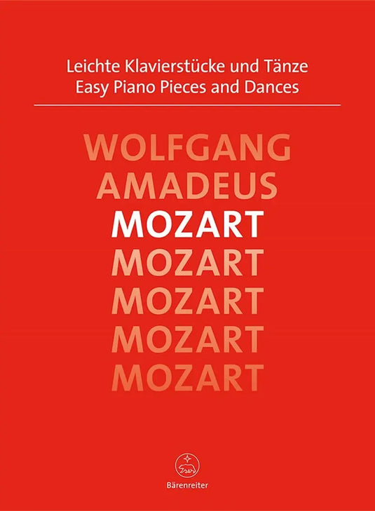 MOZART - Easy Piano Pieces And Dances