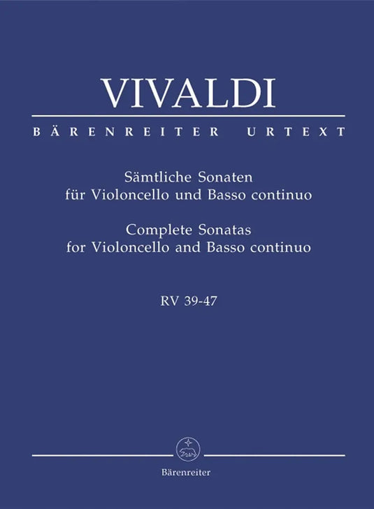 VIVALDI - Complete Sonatas for Violoncello and Bc. RV 39-47