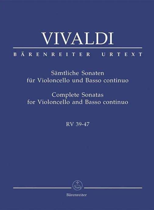 VIVALDI - Complete Sonatas for Violoncello and Bc. RV 39-47