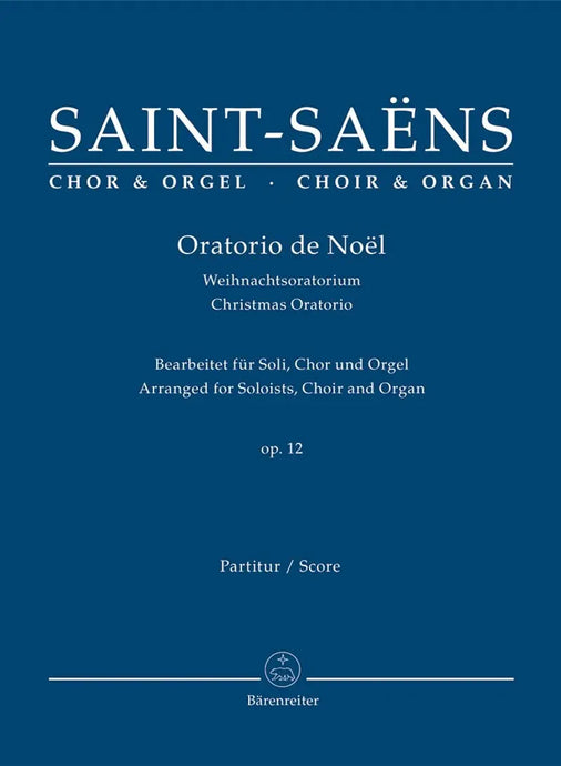 SAINT-SAENS - Oratorio de Noël (PA)