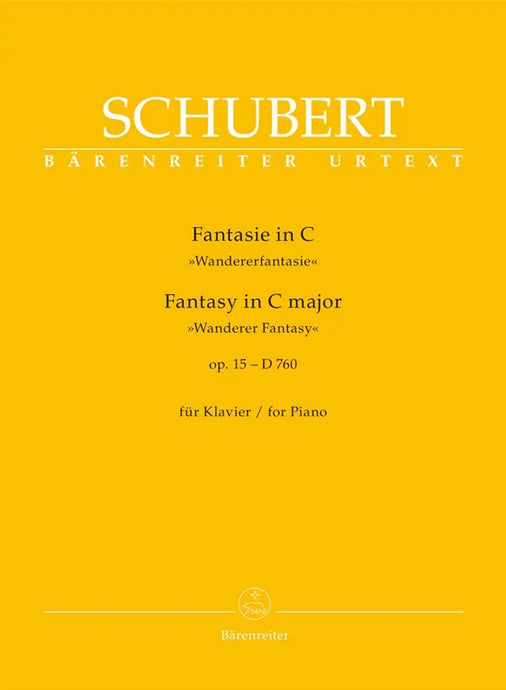 SCHUBERT - Fantasy in C major Op. 15 - D 760