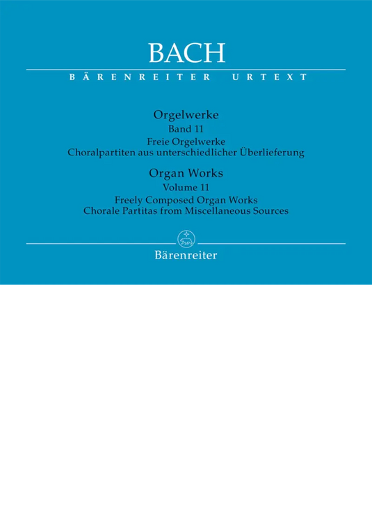 BACH - Orgelwerke 11