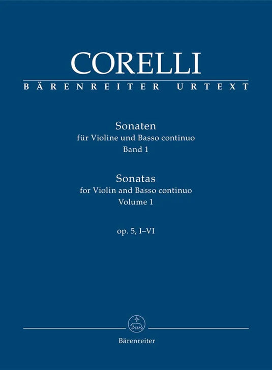 CORELLI - Sonatas For Violin And Basso Continuo Op. 5, I-VI