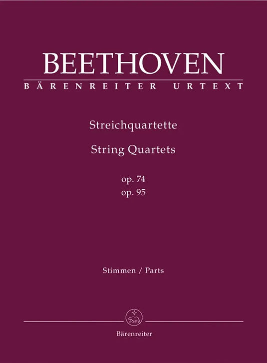 BEETHOVEN - String Quartets Op.74 & Op.95