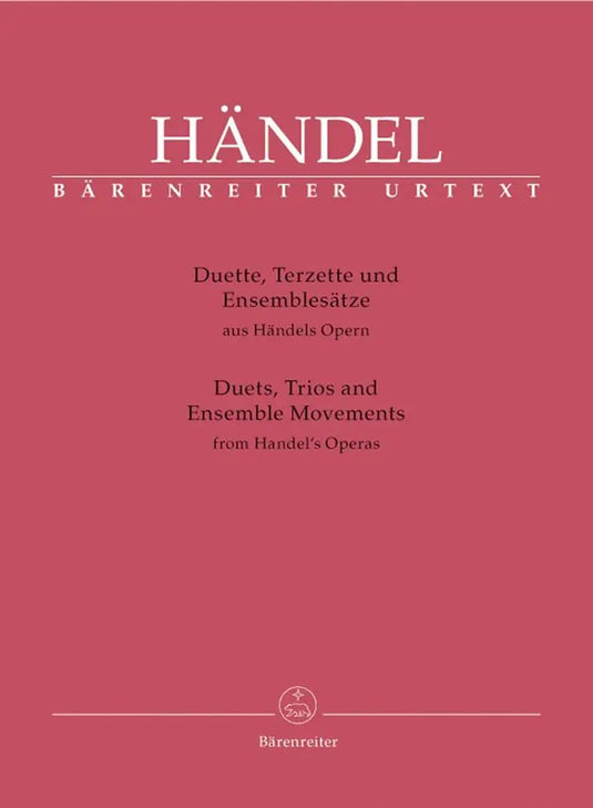HANDEL - Duette, Terzette und Ensemblesätze