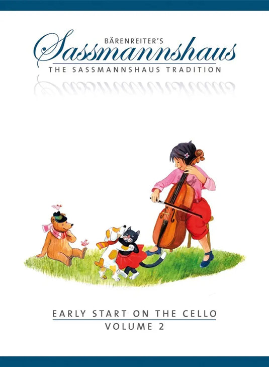 SASSMANNSHAUS - Early Start on the Cello, Volume 2