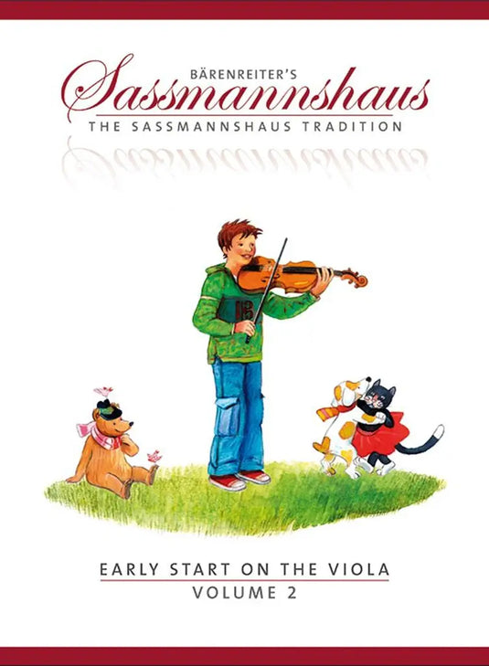 SASSMANNSHAUS - Early Start on the Viola - Vol. 2