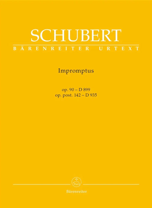 SCHUBERT - Impromptus Op. 90 D 899, Op. Post. 142 D 935