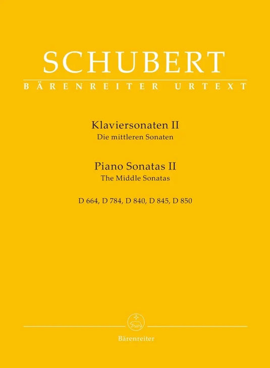 SCHUBERT - Piano Sonatas Volume II