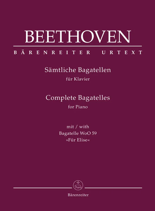 BEETHOVEN - Sämtliche Bagatellen