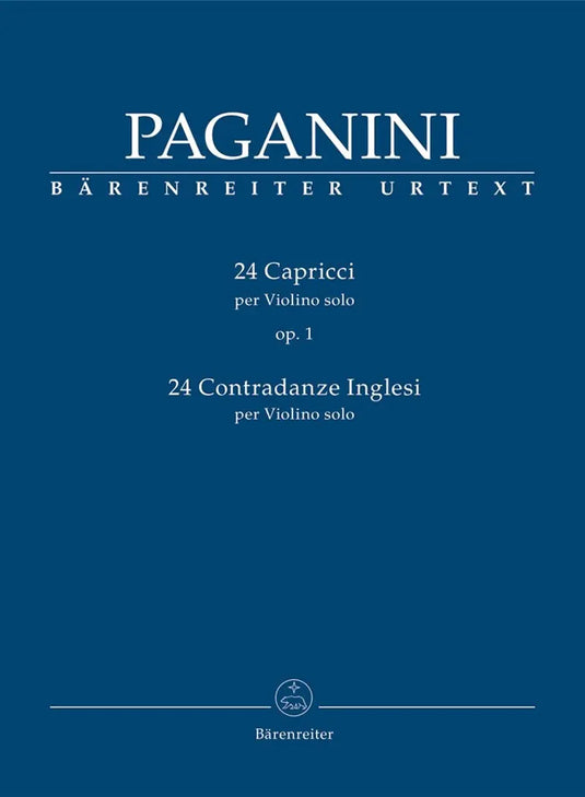 PAGANINI - 24 Caprices Op.1 & 24 Contradanze Inglesi