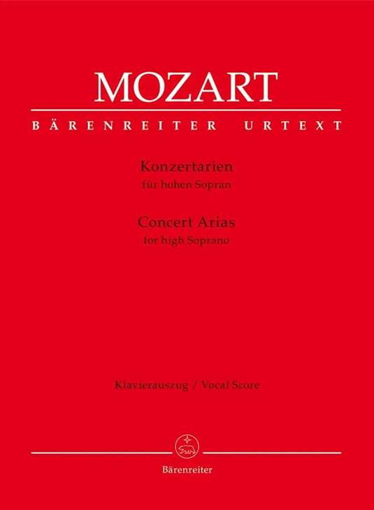 MOZART - Concert Arias for High Soprano