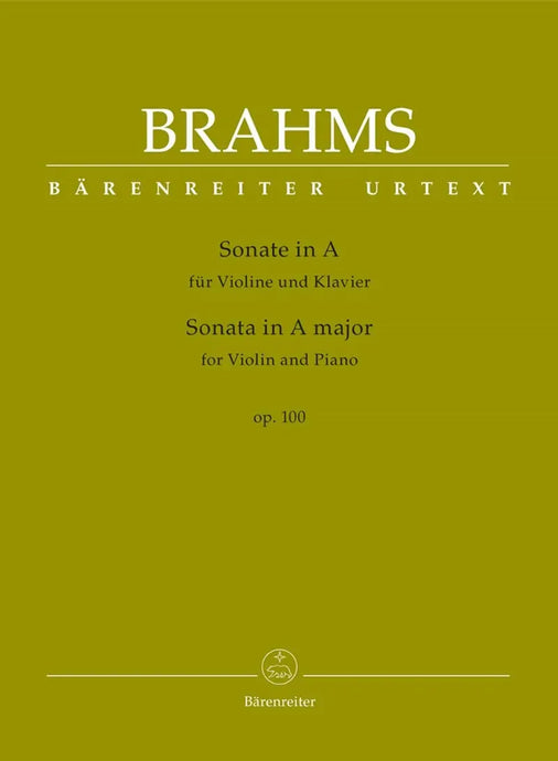 BRAHMS - Sonata in A major for Violin and Piano op. 100