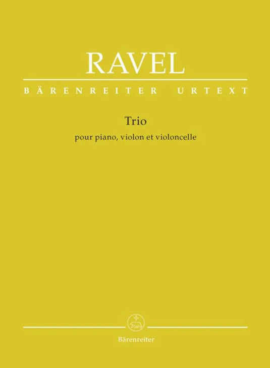 RAVEL - Trio for Piano, Violin and Violoncello