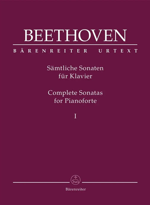 BEETHOVEN - Complete Sonatas Vol.1 con Diteggiature