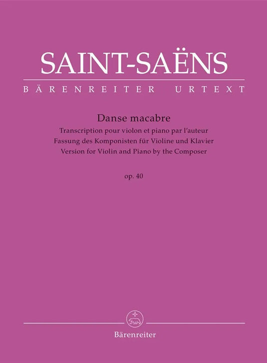 SAINT-SAENS - Danse macabre op. 40